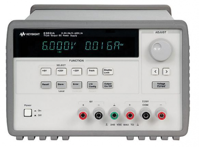 Keysight E3631A – Triple Output DC Power Supply