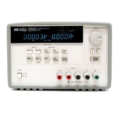 KEYSIGHT E3632A DC power supply Single output, dual range (15V/7A or 30V/4A, 105/120W)